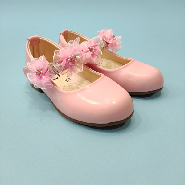 کفش دخترانه بند گلدار